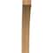 Ekena Millwork 5 1/2"W x 28"D x 36"H Thorton Smooth Knee Brace, Western Red Cedar BRC06X28X36THR00SWR - alternate 3